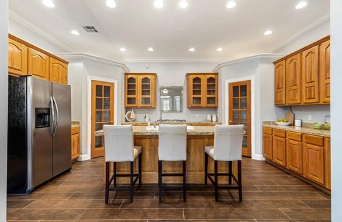 Grove Casa | 5-Bedrooms on the water! 2 Kitchens, Hot Tub, and Theatre!