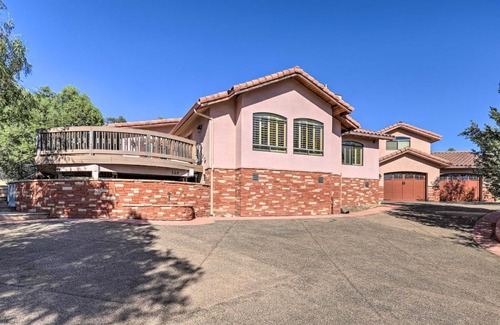 Prescott Heights Casa | 5 Mi to Butte Creek Trail Prescott Home with Deck!