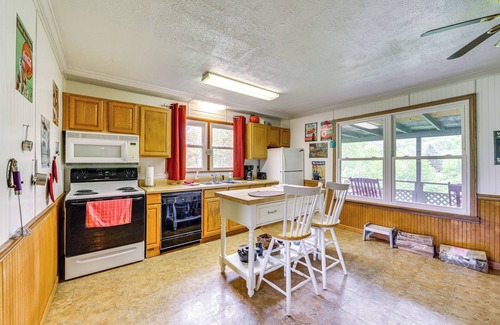 Waynesville Casa | 5 Mi to Lake Junaluska: Mtn Haven w/ Deck!