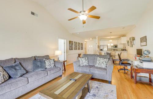 Rocky Mount Casa | 5 Mi to Rocky Mount Mills Modern Retreat with Patio