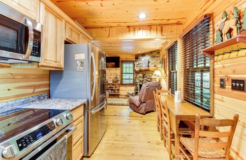 Sautee Nacoochee Cabina | 5 Mi to Unicoi State Park & Lake: Hot Tub Haven!