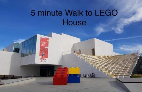 Billund Apartamento | 5 minute walk to LEGO house - 50m2 cozy apartment- D unit