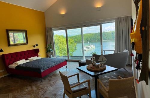 Olpe Apartamento | #5 Ommi Kese STAR Suite Kamin Balkon Seeblick