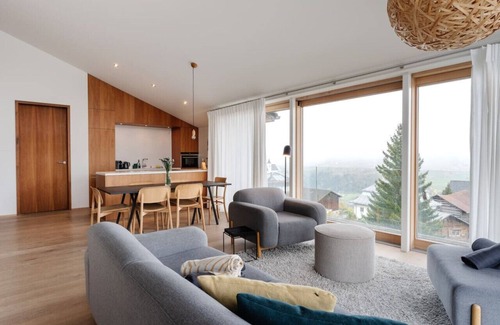 Degen Apartamento | 5* Panoramic Eco Design Apartment in Lumnezia (8 Pers. - near Flims / Laax)