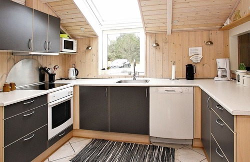 Aalbaek Casa | Cómoda casa de vacaciones en Ålbæk con terraza