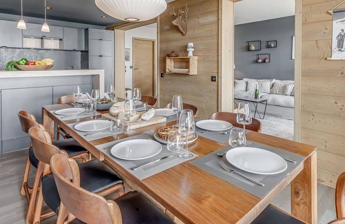 Tignes le Lac Apartamento | Apartamento de 5 habitaciones para 8 personas - Balcón, cocina equipada, 4 dormitorios, servicios