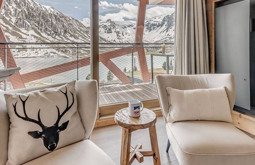 Tignes le Lac Apartamento | Apartamento de 5 habitaciones para 8 personas - Balcón, cocina equipada, 4 dormitorios, servicios