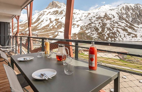 Tignes le Lac Apartamento | Apartamento de 5 habitaciones para 8 personas - Balcón, cocina equipada, 4 dormitorios, servicios