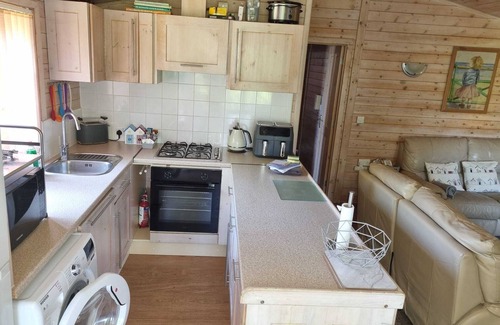 New Forest District Cabina | 5 * Shorefield Park - Fantástico 3 camas Lodge (para 6) - WIFI privado