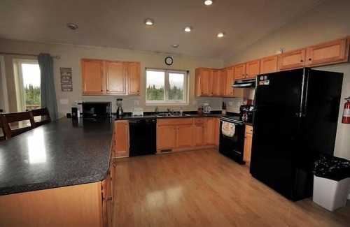 Healy Casa | Denali Park Luxury 4 Bedroom Home. Vistas al parque nacional y vida silvestre por la ventana