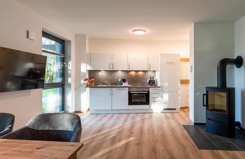 Krakow am See Apartamento | 5 star vacation apartment Lotusblume on Lake Krakow
