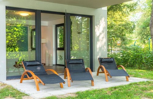 Krakow am See Apartamento | 5 star vacation apartment Gelassenheit on Lake Krakow