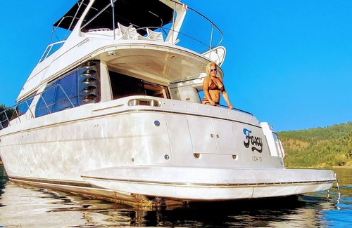 Coeur d'Alene Alquiler De Eote | 50 ft Yacht, downtown or secluded, u pick
