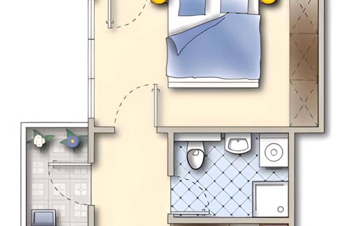 Immenstadt im Allgaeu Apartamento | 50 m² Apartamento ∙ 2 habitaciones ∙ 4 huéspedes