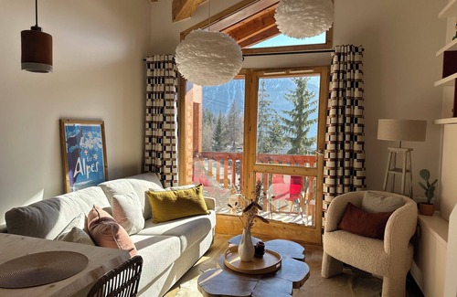 Vallandry Apartamento | 50 m² apartment Peisey Valandry - Les Arcs - Paradiski at the foot of the slopes