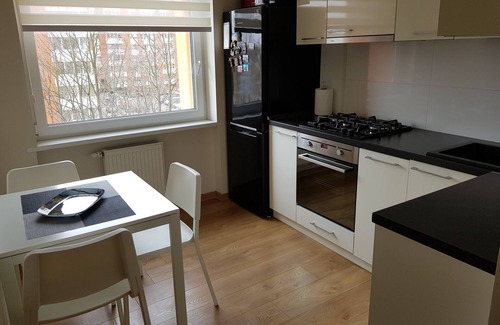 Klaipeda Apartamento | 50 m2 de dos habitaciones, apartamentos agradables y cómodos con gran balcón.
