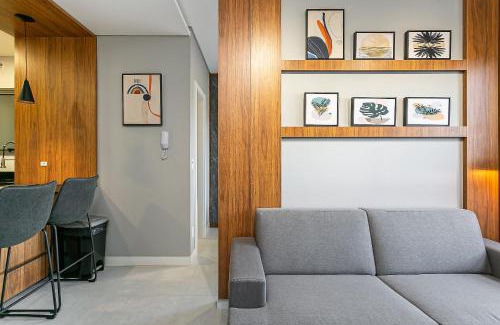 Carvoeira Apartamento | 500m da UFSC | Smart TV de 50" #CARV03