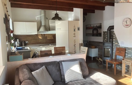 Dorumer Neufeld Casa | 500m zum Hundestrand, Eingezäunter Garten, Ebenerdig