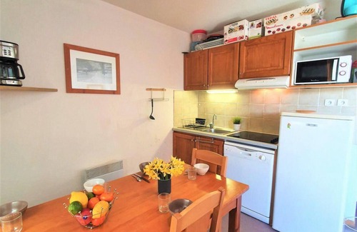 Saint-Etienne-en-Devoluy Apartamento | A 50m de las pistas de esquí, 5.o piso, vista montaña, balcón, tv, local para esquís, 40m²