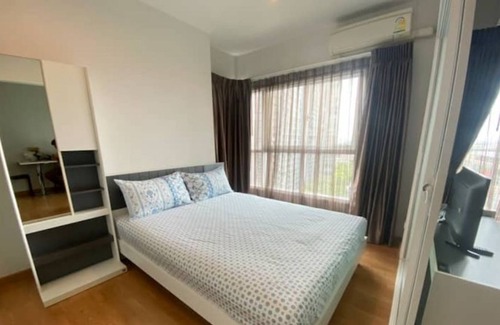 Wong Sawang Apartamento | 50m MRT, Big C, 1 BR condo with Sauna, Pool & Gym