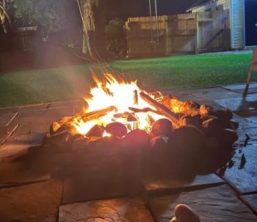 Lake Geneva Casa | 515Escape - Near downtown, private backyard, firepit, bbq, fun!