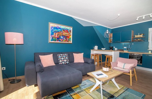 Ploce Apartamento | 55 Stairs Apartment - apartment with 60m terrace facing the sea and the Old Town