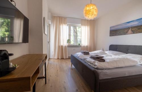 Wiemelhausen Apartamento | 56qm Erdgeschoss-Wohnung zentral in Bochum Ehrenfeld mit Balkon - Friederika II