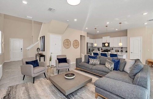 Loughman Villa | Spacious 5BR home in Davenport, FL, perfect for family getaways with private pool.