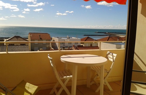 Carnon-Plage Apartamento | ESTUDIO AGRADABLE CON VISTAS AL MAR EN CARNON