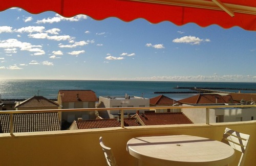 Carnon-Plage Apartamento | ESTUDIO AGRADABLE CON VISTAS AL MAR EN CARNON