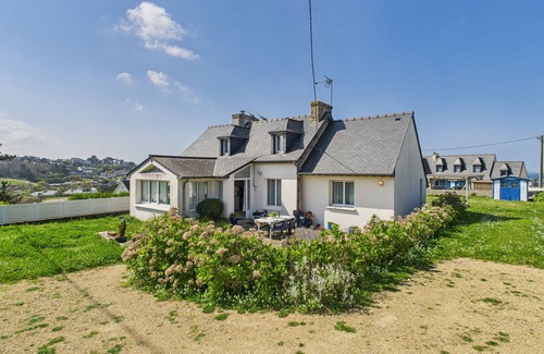 Trevou-Treguignec Chalet De Esquí | Casa para 8 con gran jardín a 150 m del mar