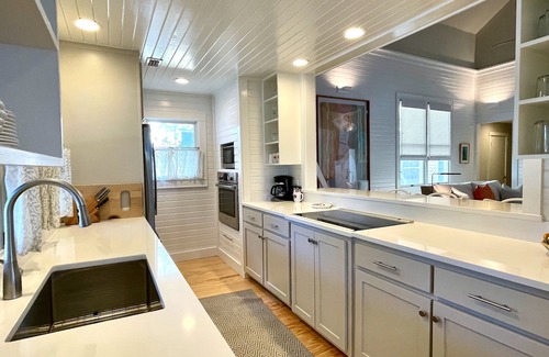Seaside Cabaña | 6 Houses to Beach in Seaside, FL! Blue Suede Shoes!