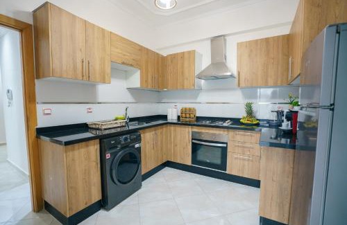Quartier Mozart Apartamento | 6 minutes To The Beach In The Heart Of Tangier Stylish & Central 2 Bedrooms Apartment Ultra Rapid Fiber Wifi In Place Mozart Area Tangier