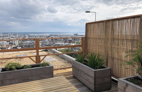 Cote Est Soquence Apartamento | 6 mn from the beach by car Large studio-terrace Point de vue‼️ pottery.