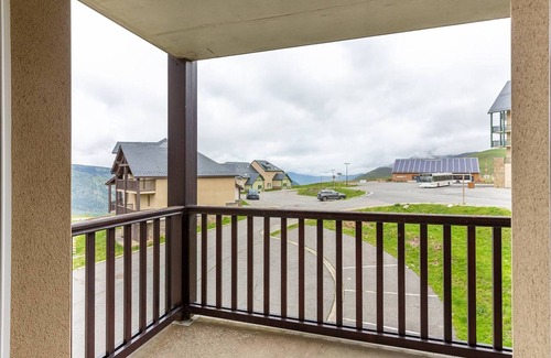 Germ Apartamento | Apartamento para 6 en Peyragudes con balcón y parking, admite mascotas