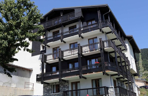 Aussois Apartamento | Apartamento para 6 con balcón e internet en Aussois