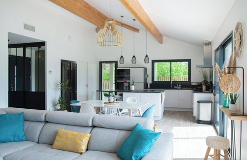 Riviere-Saas-et-Gourby Casa | 6-person house on the Atlantic coast