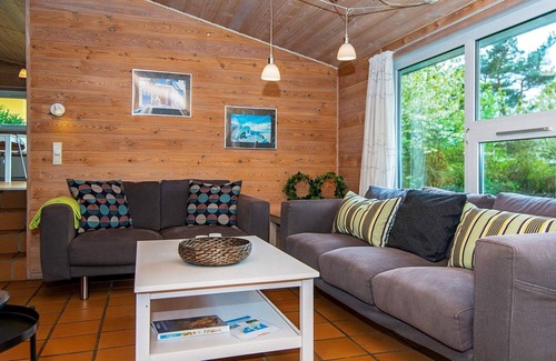 Skødshoved Strand Casa | Amplia casa de vacaciones con piscina en Knebel