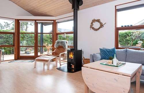 Hvidbjerg Strand Casa | Amplia casa de vacaciones en Jutland cerca del mar