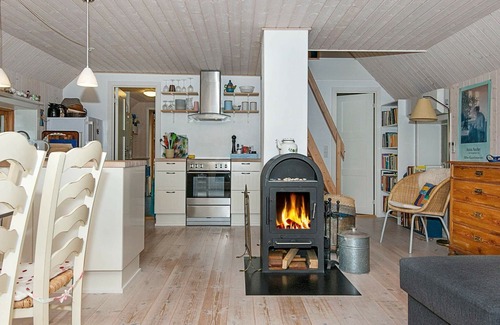 Sønderstrand Casa | Apacible casa de vacaciones con terraza en Jutlandia