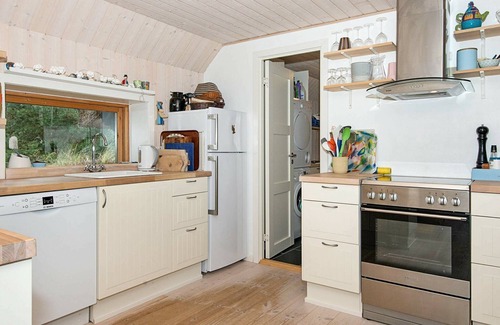Sønderstrand Casa | Apacible casa de vacaciones con terraza en Jutlandia