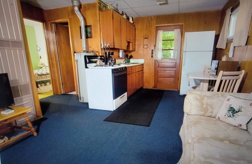 Northeastern Michigan Cabaña | #6 Thomas' Parkside Cottages, 2 BR Beach Cottage on Lake Huron, Downtown local