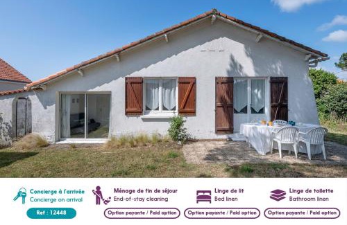 Tharon-Plage Casa | 600 m de la plage, maison pour 4 adultes 2 enfants