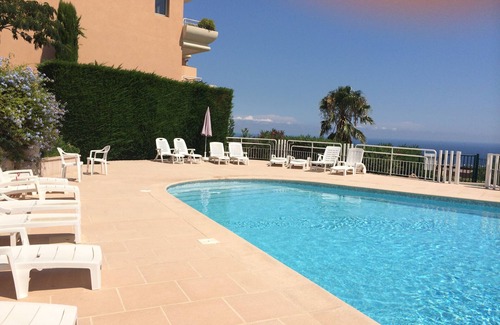Mandelieu-La-Napoule Apartamento | 62 M2 APARTMENT AND TERRACE WITH EXCEPTIONAL SEA VIEW - PRIVATE POOL