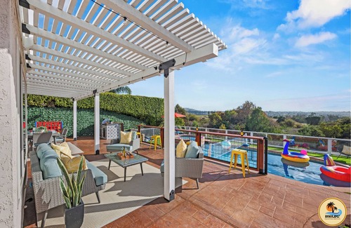 Tierrasanta Casa | 6BR San Diego Escape: Pool, Spa & Sunset Views!