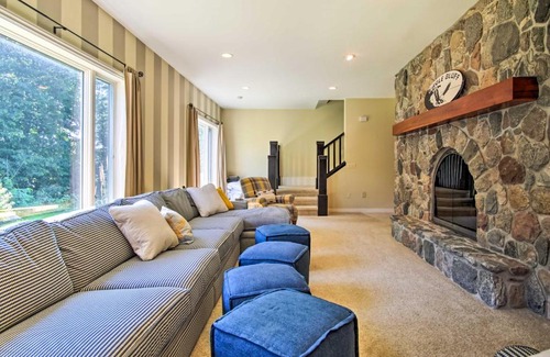 Ludington Casa | 7-Acre Coastal Michigan Home with Hot Tub and Sauna!