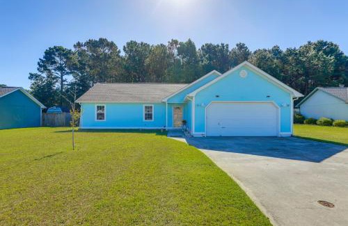 Hubert Casa | 7 Mi to Swansboro Boardwalk Hubert Rental with Yard