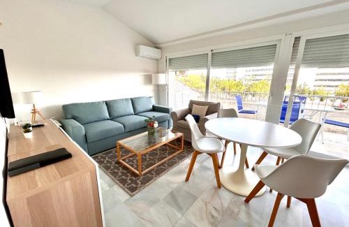 Milla de Oro Apartamento | 732 Luminoso estudio en segunda linea de playa en Marbella