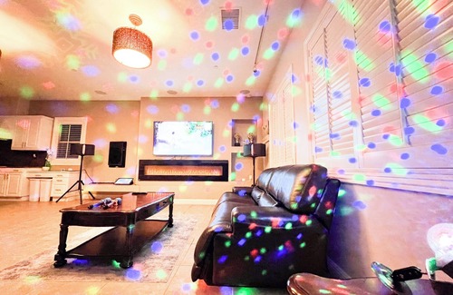 Rancho Cucamonga Casa | 7BR Pool Home, Karaoke, Fire Pit, Parking, Group-Friendly
