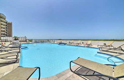 Port Aransas Apartamento | 7th-Floor Oceanfront Unit with Pools in Port Aransas